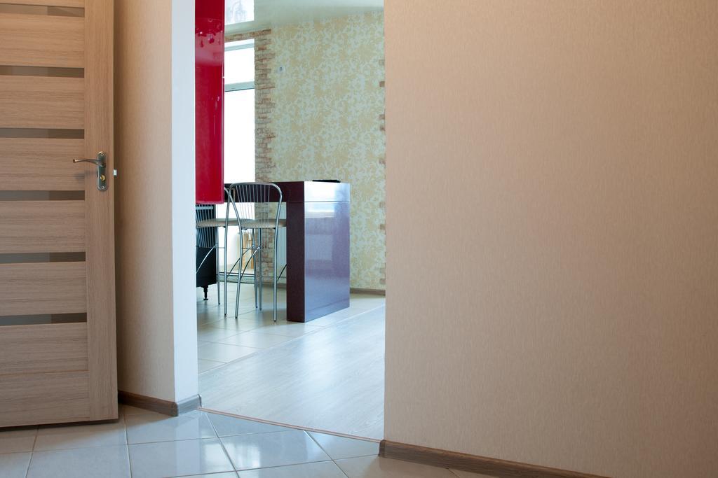 Apartment On Bogatyrskaya 6A كييف المظهر الخارجي الصورة